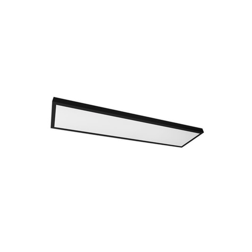 [6902-10392] LED-panel på 120x30 cm med sort ramme - Erstatter 200W, 4800lm
