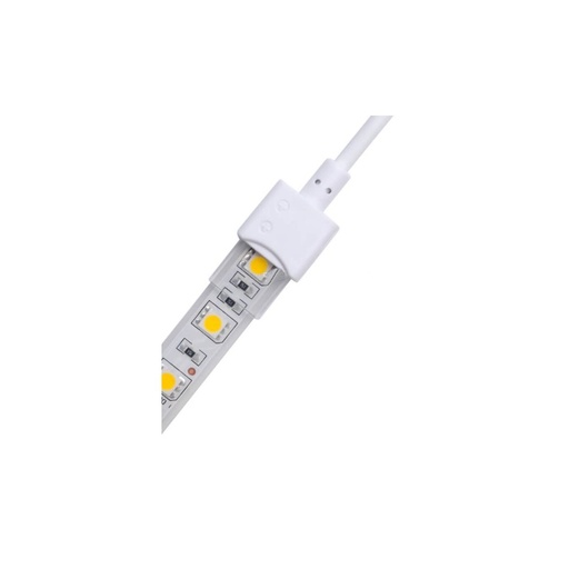 [4700-0] Vandtæt startstik til LED strip - 10mm, enkeltfarvet, IP68, 5V-24V