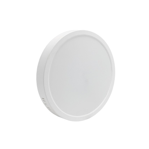 [8766-11110] Spectrum 24W LED loftslampe - Ø29cm, H. 3,8cm, hvid kant, inkl. lyskilde (2650lm, RA80, 230V)