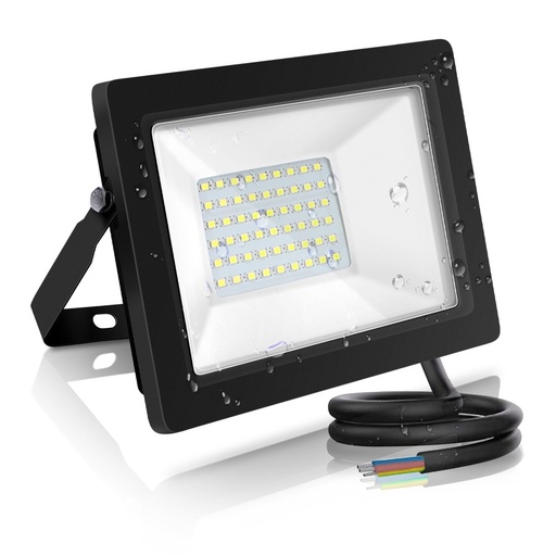 [9009-0] Aigostar LED projektør 30w - svarer til 270w halogen, 2700lm