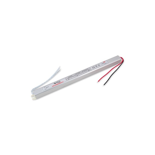 [9058-0] 12V DC Strømforsyning - 48W, IP20, 4A, Ultra Slim - Hvid Design