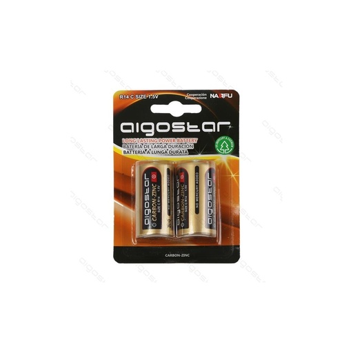 [9088-0] Aigostar RC14 Batterier, 1,5V - Pakke med 2 stk til strømforsyning af dine enheder