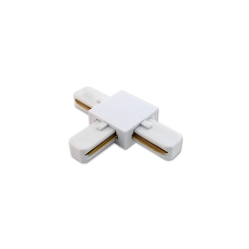 [9172-0] T-Connector i Hvid til 1 Faset Track System med 230V Input