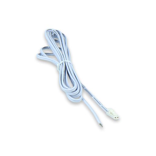 [9489-0] 2 meter ledning med stik til ledstrips - tilslutning til 230V