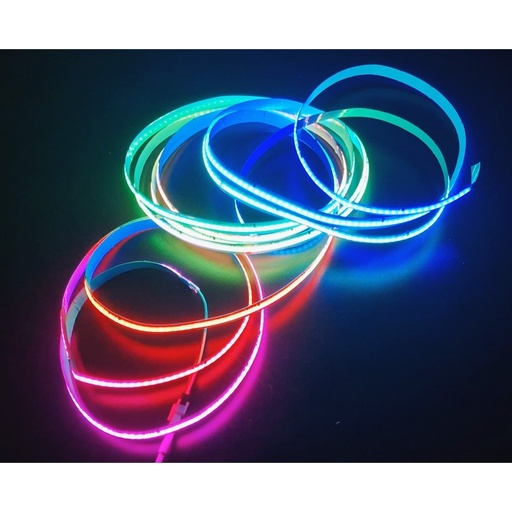 [8541-0] 16W/m RGBIC COB-LED strip - 5m, IP20, 630 LED pr. meter, 24V