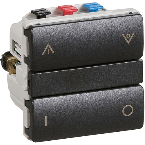 [1017046810] IHC Wireless Relæ Kombi 1 modul FUGA koksgrå