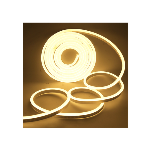 [8700-11031] 8x16 Neon Flex LED Strip - 8W pr. meter, vandtæt, 24V