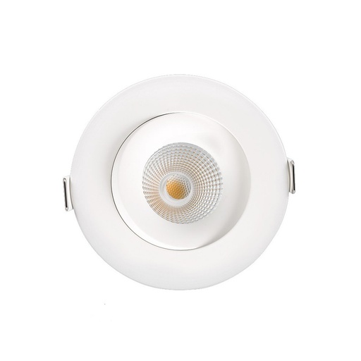 [8728-11050] LEDlife 7W Low Profile Indbygningsspot - Ø8,3 cm Hul, Ø10 cm Mål, RA95, CCT, Dæmpbar 230V