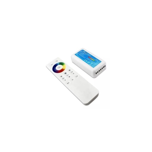 [5749-0] RGB+CCT controller med fjernbetjening - Passer til RGB+CCT LED-strips, RF trådløs, 12V-24V input (240W-480W)