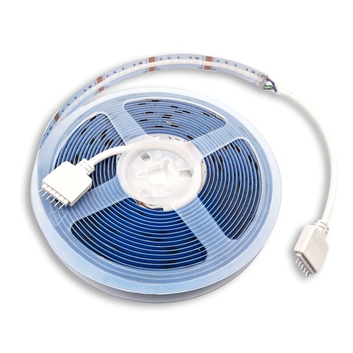 [5768-0] 16W/m RGB+CCT COB-LED-strips - 5m, IP20, RA90, 24V, COB LED