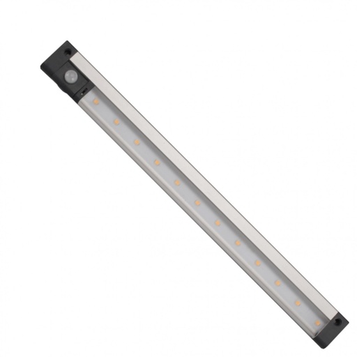 [5865-10000] Kabinet Lineær LED SMD PIR 3.3W 12V 300mm (230V, 250lm, RA80)