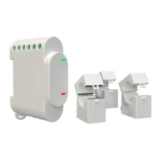 [11586-0] Shelly 3EM - WiFi 3-faset energimåler, 120A, 230V indgang