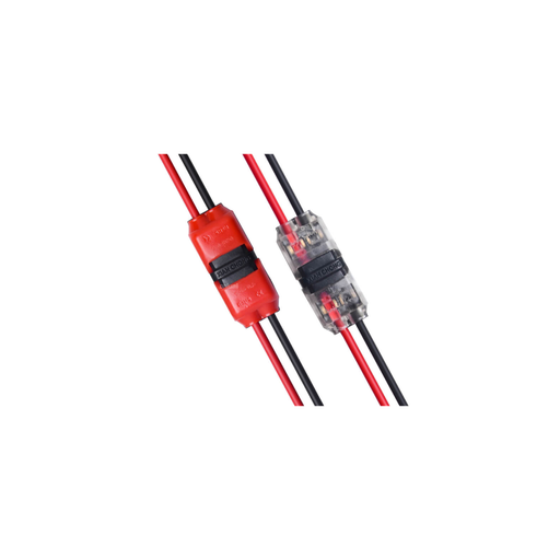 [11663-0] Kabelsamler - Sort, IP40, 2-ledet, til løse ledninger, 12V-24V