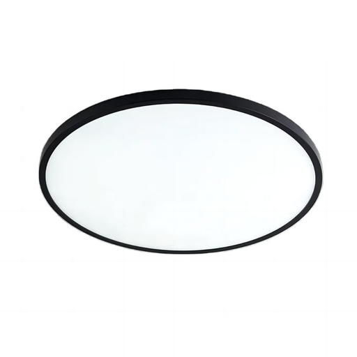 [11729-11660] 16W LED rundt CCT panel - Ø30, sort, inkl. monteringsbeslag (2000lm, RA80)