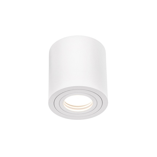 [5935-0] CHLOE GU10 IP65 rund hvid - Vandtæt udendørs LED-spot til 230V installation