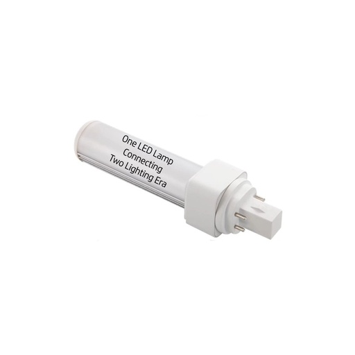 [3233-8498] LEDlife G24Q-SMART5 5W LED pære - HF Ballast kompatibel, DALI dæmpbar, 180°, Erstat 10W, 650lm, RA82
