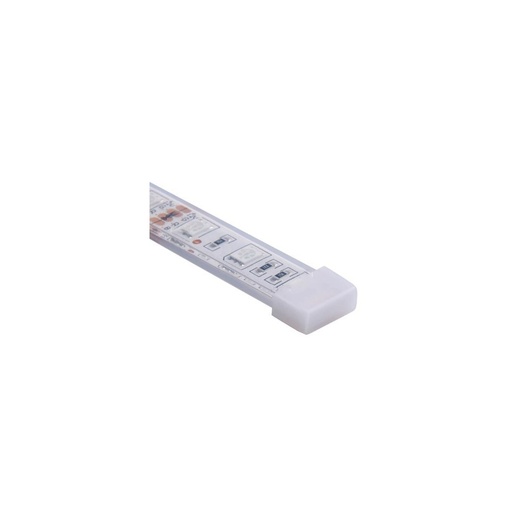 [4739-0] Silikone endeprop til LED strip - 12mm, IP67 og IP68 vandtæt
