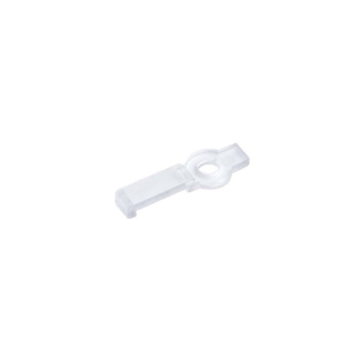 [4744-0] 20 stk. Monteringsklips til LED strip - 8mm, passer til IP20 strips
