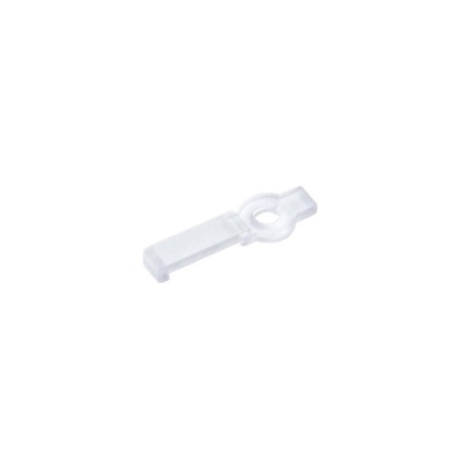 [4745-0] 20 stk. klare monteringsklips til LED strip - 10mm, kompatible med IP20 strips