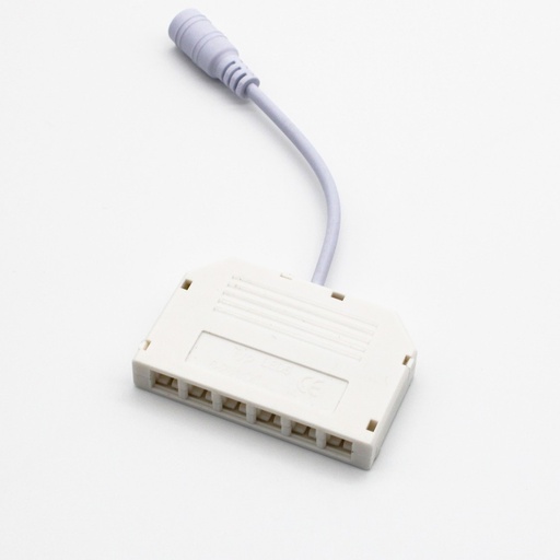 [4771-0] LEDlife Dupont fordeler med 6 udgange - en praktisk hub til LED-belysning.