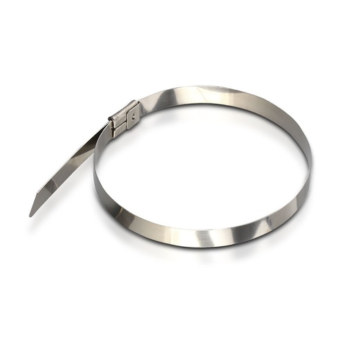 [27116-0] Rustfrie Stål Kabelbindere 4.6*200mm - 100 stk./pakke