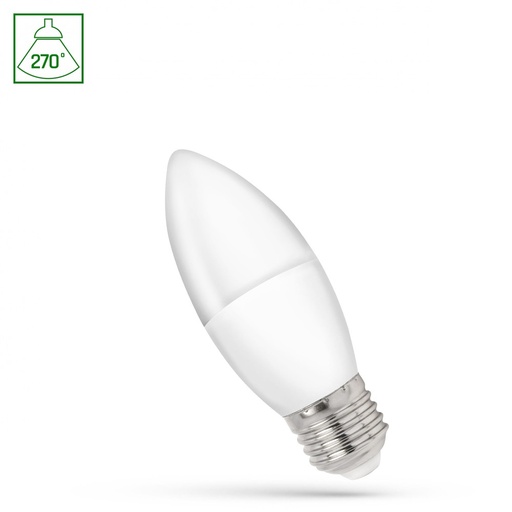 [27120-0] LED Pære 1W E27 230V Varm Hvid Spectrum RA80 - 90lm