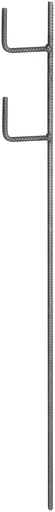 [880002] KABELSPYD 2 HOLDER Ø12 130CM