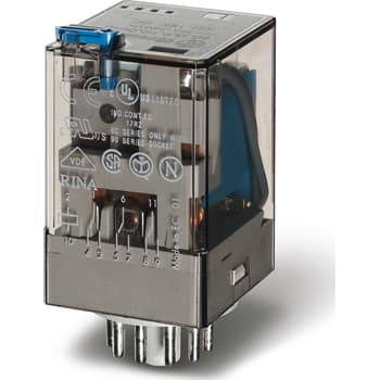 [6222400631] Stikbensrelæ S60.13, 3P, 10A, 230V AC (11-bens)
