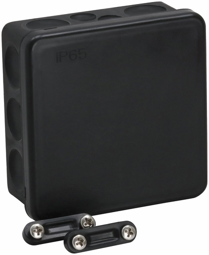[1438302] KOBLINDSDÅSE IP65 SORT