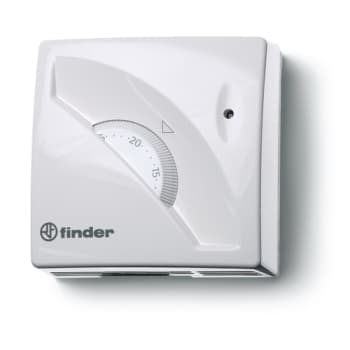 [6224266527] Rumtermostat 1 skifte, 16A, 230VAC, +7° til 30°