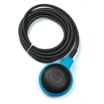 [6224372123] Niveauvippe til let forurenet vand, 1 CO, 10A, 250V, 5M kabel