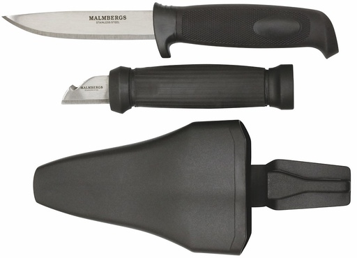 [9916042] KNIFESET HÅNDV+ELKNIFE RUSTFR.