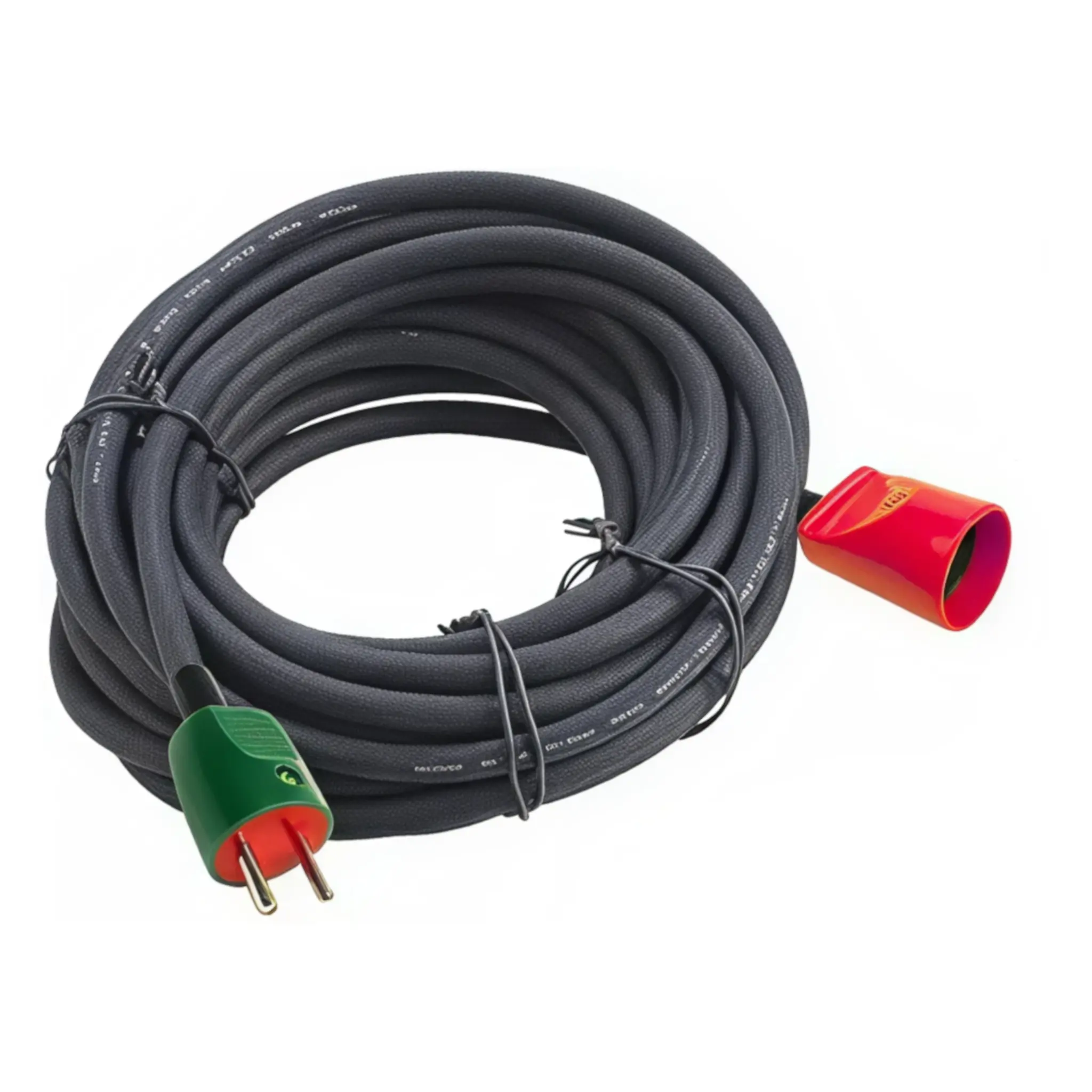 Kabelsæt med slagfaste stik 3G1,5 10M