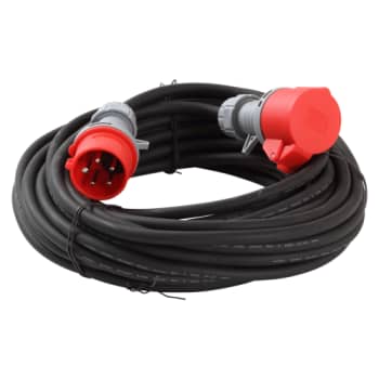 [6228103055] Kabelsæt med CEE stik 16A 5G1,5m2 og fasevender, 20M