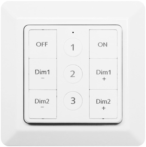 [9917070] RF REMOTE. DIM 3G FÖR 2-K
