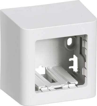 [1017048258] FUGA® underlag Softline 1 modul 49 mm dyb Hvid