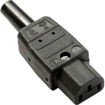 [6228300052] Apparatstik 3P lige, hun, sort, 794/SW