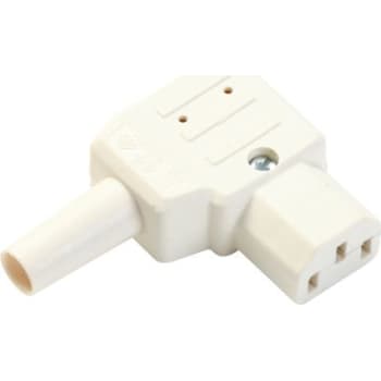 [6228300997] Apparatstik 3P vinkel, hun, hvid, 790
