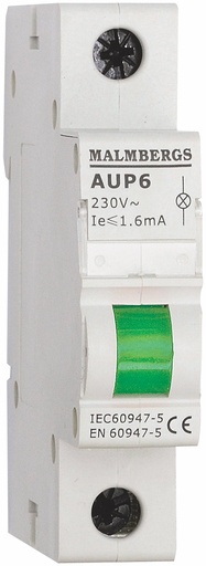 [2149301] SIGNALLAMPE LED 230V GRØN