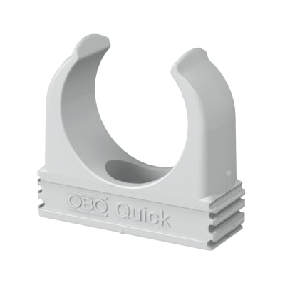 [6230100143] RØRHOLDER LYSGRÅ M32 FOR RØR