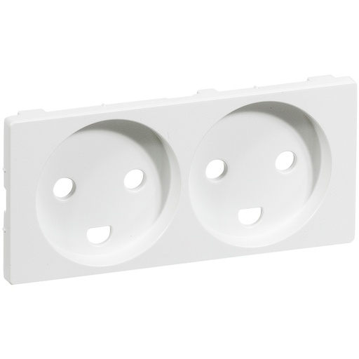 [1017048711] LK FUGA tangent stikkontakt 2 M, 2-pol med jord hv