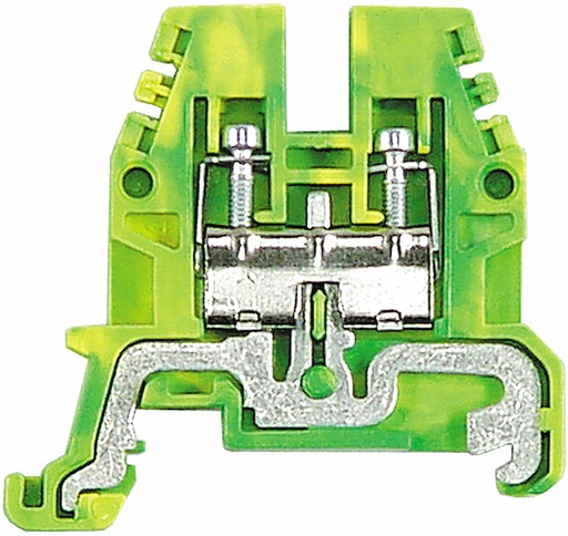 [2929575] RÆKKEKLEMME 4MM GUL/GRØN