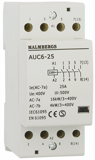 [3279273] INST.KONTAKTOR 25A 230V 4-P 2M