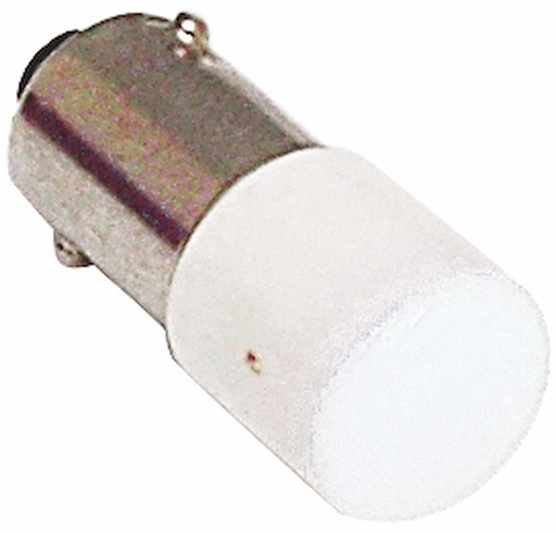 [3772244] LEDLAMPE Ba9s 24V HVIT