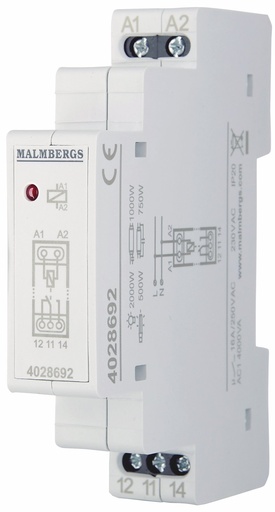 [4028692] HOLDERELÆ 1 VXL 16A 230V