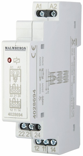 [4028694] HOLDERELÆ 2 VXL 16A 230V