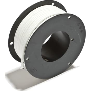 [6232000021] Stofledning VDH 2x0,75 hvid S100