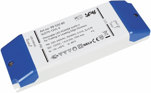[9952060] LED DRIVER 12VDC DIM 75W