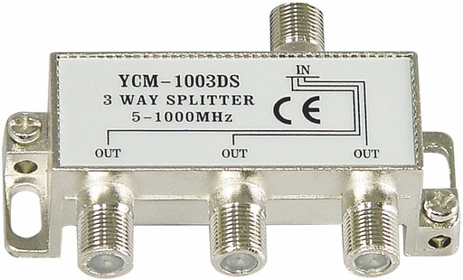 [6070071] FORDELER 3-UDGANGE TV-ANTENNE