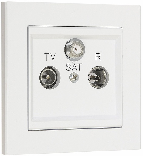 [6070058] OPTIMA ANT.UDTAG SAT/TV/R HVID